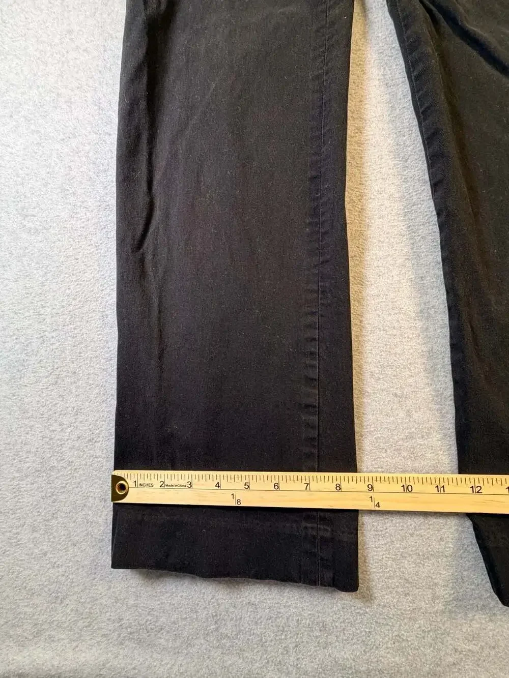 Banana Republic Straight Dress Chino Size 33/34 Black Pants
